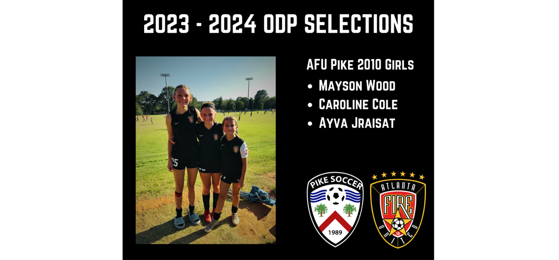 THREE AFU PIKE PLAYERS CHOSEN FOR ODP!
